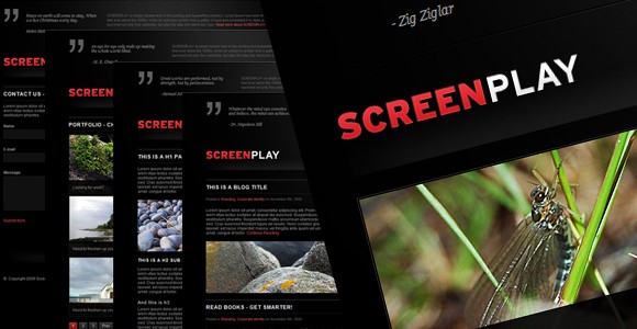 Screenplay – Beautiful and modern gallery template