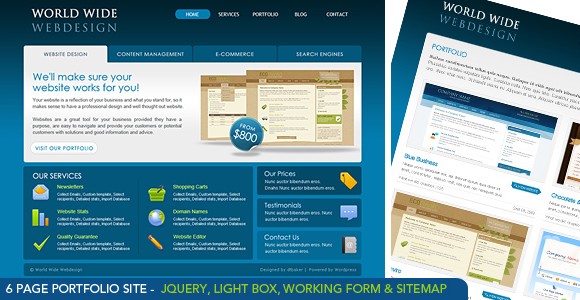 World Wide – Business Template