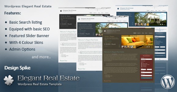 Elegant Real Estate – Perfect WordPress Theme for the Realtor